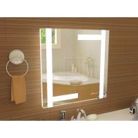 Зеркало в ванную с подсветкой Витербо 50x50 см 