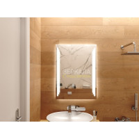 Зеркало для ванной с подсветкой Авола 85х110 см