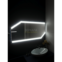 Зеркало для ванной с подсветкой Спейс 90х60 см